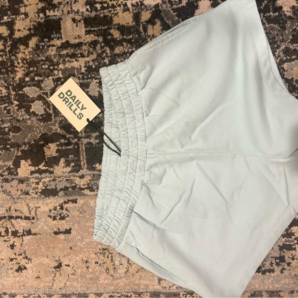 Daily Drills Sky Blue Athletic Shorts